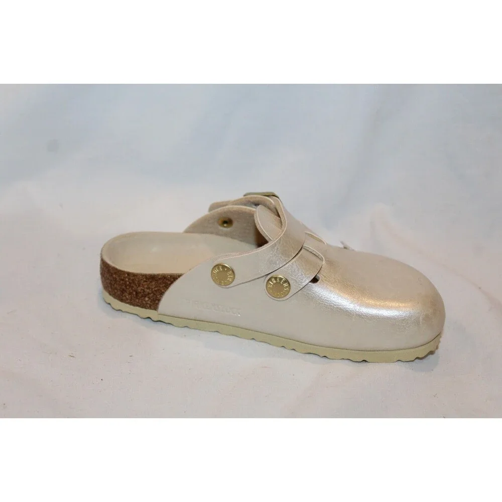 BIRKENSTOCK KAY GOLD GRACEFUL PEARL SLIP ON SHOES‎ SANDALS EU 27 US 9-9.5